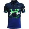 Under Armour Boys Performance Cool Supplies Polo - Navy