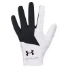 Under Armour UA Medal Golf Glove - White/Black - Large - Left