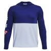 Under Armour Boys UA MultiLogo Golf Hoodie - Bauhaus Blue -Fairway Fusion 149171 44582