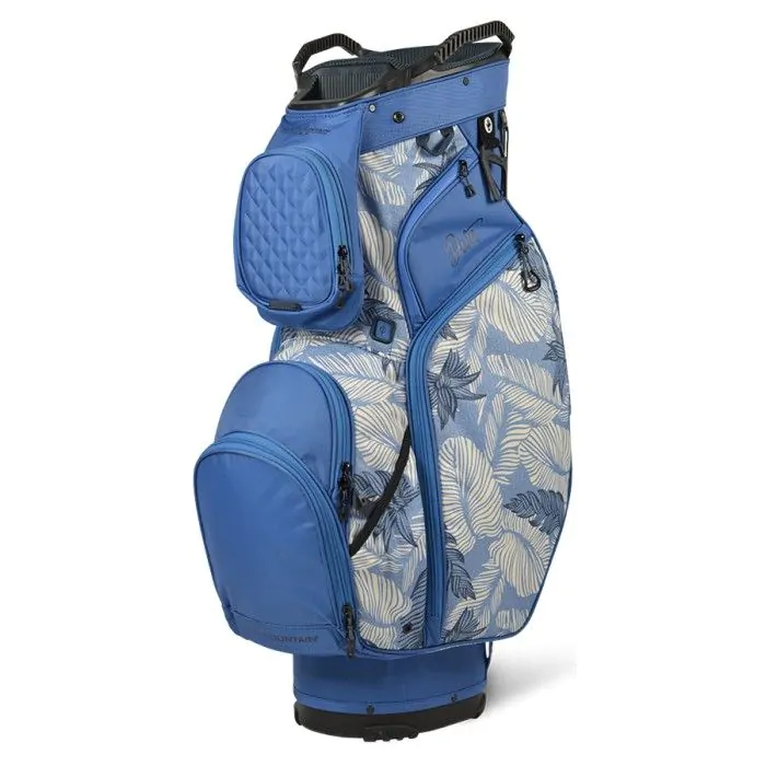 Sun Mountain 2021 Diva Cart Bag - Blue/Tropic Print 3 Sun Mountain 2021 Diva Cart Bag - Blue/Tropic Print