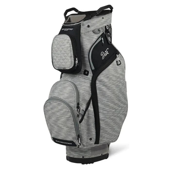 Sun Mountain 2021 Diva Cart Bag - Silver/Silver Stripe/Black 3 Sun Mountain 2021 Diva Cart Bag - Silver/Silver Stripe/Black