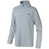 Puma Boys Zip Golf Sweater - Quarry -Fairway Fusion 95970 27342