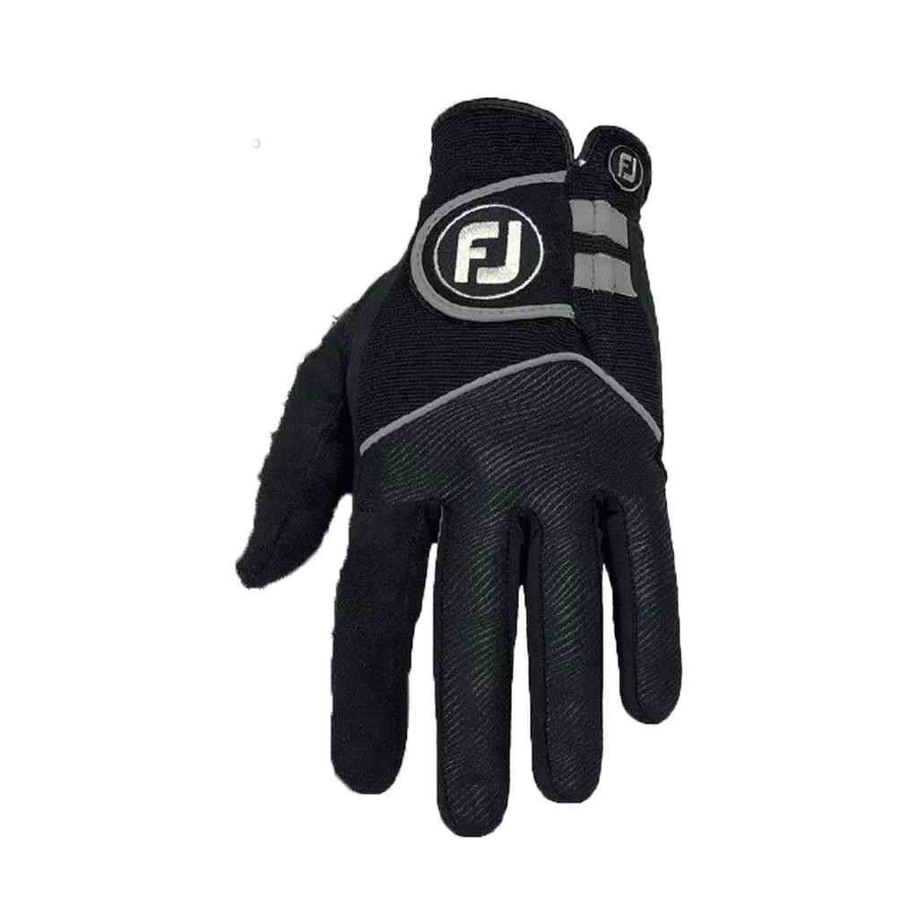 FootJoy Raingrip Golf Glove - Black 3 FootJoy Raingrip Golf Glove - Black