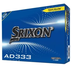 Srixon AD333 Golf Balls - Yellow 7 Srixon AD333 Golf Balls - Yellow -Fairway Fusion ad333 yellow