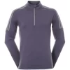 Adidas Golf Adidas 3 Stripes 1/4 Zip Sweatshirt - Purple -Fairway Fusion adidas 3 stripes 1 4 zip sweatshirt purple 900