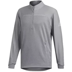 Adidas Golf Adidas Go-To Adapt 1/4 Zip Sweatshirt - Grey