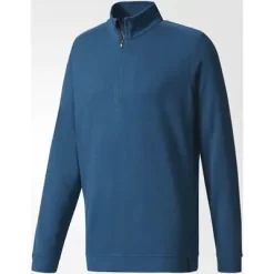 Adidas Golf Adidas Wool 1/4 Zip Pullover - Petrol Night