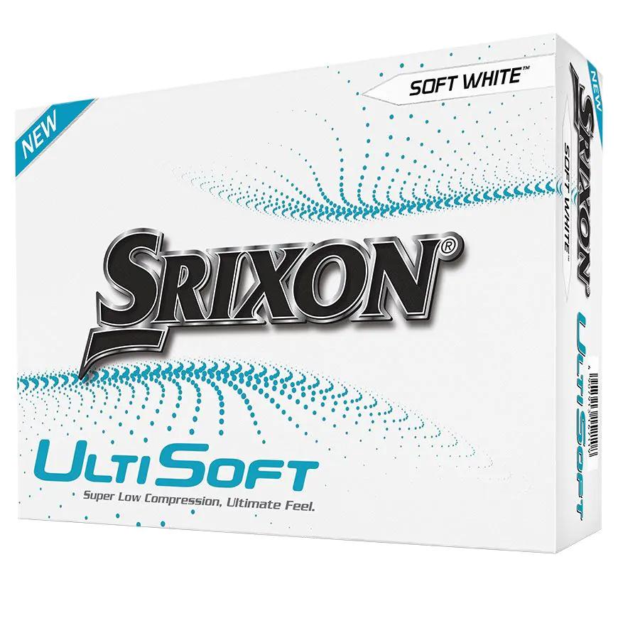 Srixon Ultisoft Golf Balls - White/Dozen 3 Srixon Ultisoft Golf Balls - White/Dozen