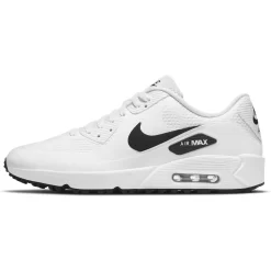 Nike Air Max 90 G Golf Shoes - White/Black