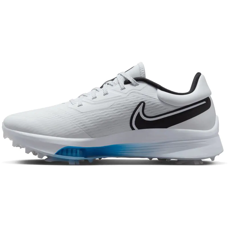 Nike Air Zoom Infinity Tour Next% Golf Shoes - White/Black-Photo Blue 3 Nike Air Zoom Infinity Tour Next% Golf Shoes - White/Black-Photo Blue