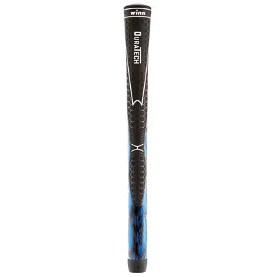 Winn DuraTech Golf Grips - Black/Blue 3 Winn DuraTech Golf Grips - Black/Blue