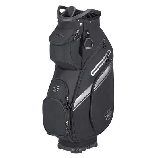Wilson Staff Exo II Cart Bag - Black/Silver 3 Wilson Staff Exo II Cart Bag - Black/Silver