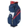 Wilson Staff Exo II Cart Bag - Navy/White/Red 1 Wilson Staff Exo II Cart Bag - Navy/White/Red -Fairway Fusion exoiicartnavy 1