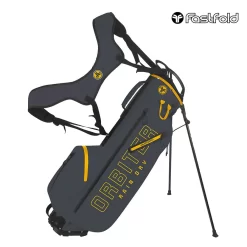 Fastfold Orbiter Stand Bag - Charcoal/Yellow