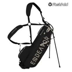 FastFold Endeavour 2 Golf Stand Bag - Black/Sand