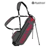 FastFold Endeavour 2 Golf Stand Bag - Charcoal/Red -Fairway Fusion ff end char red