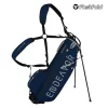 FastFold Endeavour 2 Golf Stand Bag - Navy/Alloy -Fairway Fusion ff end navy alloy