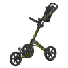FastFold Mission 5.0 3 Wheel Golf Trolley - Green/Black
