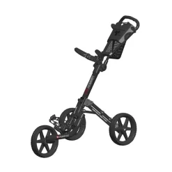 FastFold Mission 5.0 3 Wheel Golf Trolley - Charcoal/Black