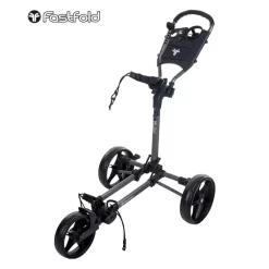 FastFold Slim Golf Trolley - Charcoal/Black