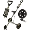 Glide-Tek 2.0 Golf Trolley - Gunmetal/Black -Fairway Fusion glide tek 2.0 gunmetal black 800