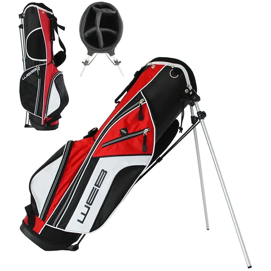 Go Junior Stand Bag 66cm - Black/Red 3 Go Junior Stand Bag 66cm - Black/Red