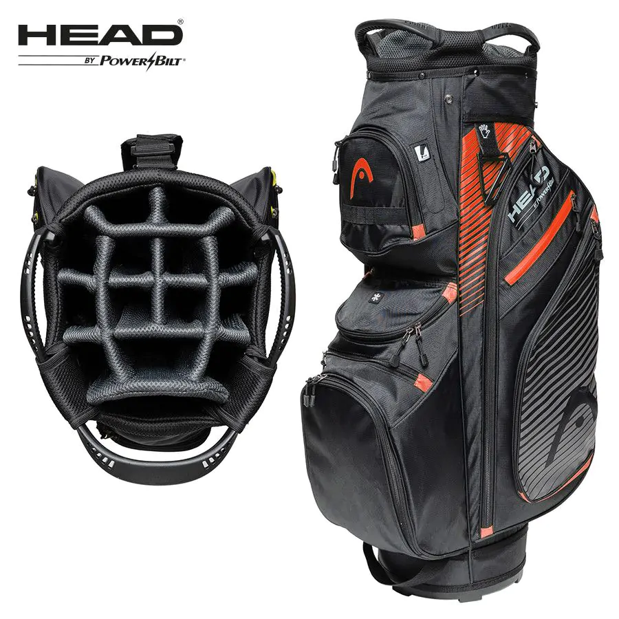Head Cart Bag - Black/Solar 3 Head Cart Bag - Black/Solar