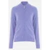 ProQuip CHLOE Ladies Lined Merino Cardigan - Lilac 2 ProQuip CHLOE Ladies Lined Merino Cardigan - Lilac -Fairway Fusion ladies lined merino chloe sky high res lilac 16 3925 762