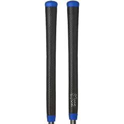 The Grip Master Masters Leather Club Grips - Black/Blue