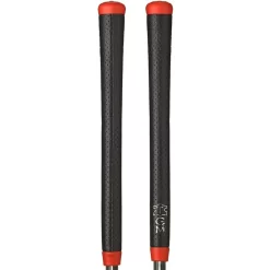 The Grip Master Masters Leather Undersize Club Grips - Black/Red
