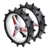 Motocaddy HedgeHog Push Trolley Rear Wheel Sleeves 2 Motocaddy HedgeHog Push Trolley Rear Wheel Sleeves -Fairway Fusion motocaddy rear wheel sleeves.fw
