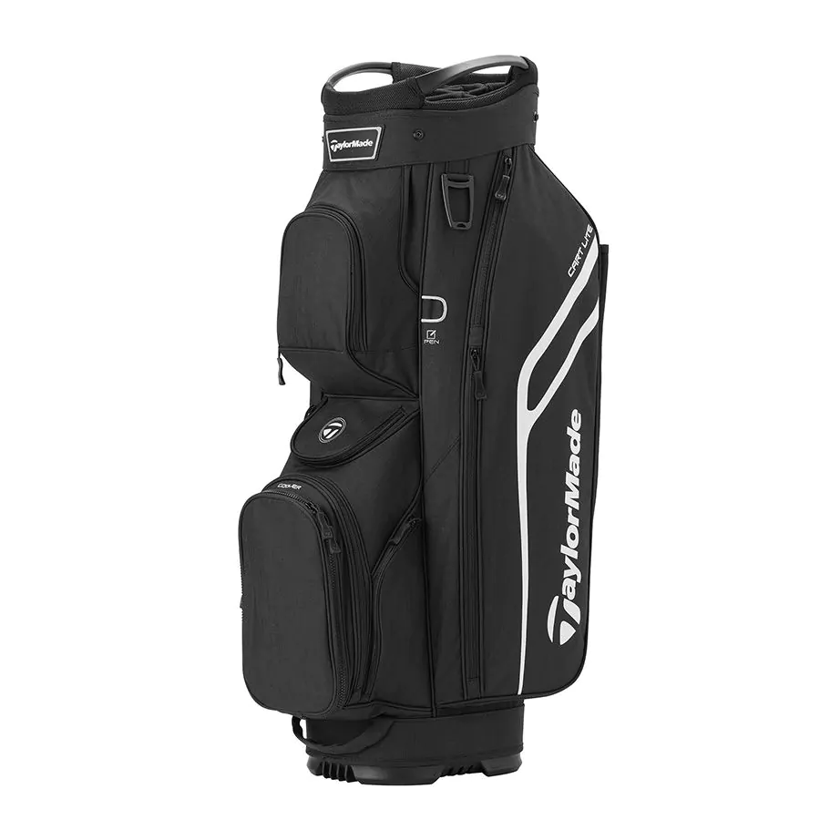 Taylormade Cart Lite Golf Bag - Black 8 Taylormade Cart Lite Golf Bag - Black - Image 6