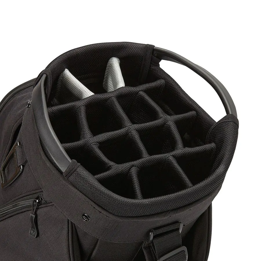 Taylormade Cart Lite Golf Bag - Black 7 Taylormade Cart Lite Golf Bag - Black - Image 5
