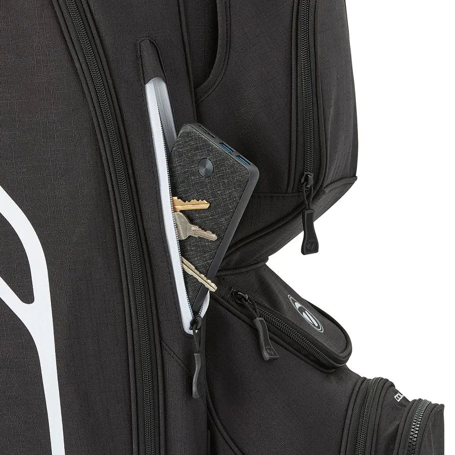 Taylormade Cart Lite Golf Bag - Black 6 Taylormade Cart Lite Golf Bag - Black - Image 4