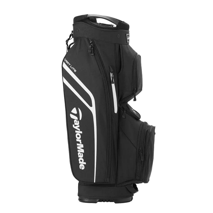 Taylormade Cart Lite Golf Bag - Black 4 Taylormade Cart Lite Golf Bag - Black - Image 2