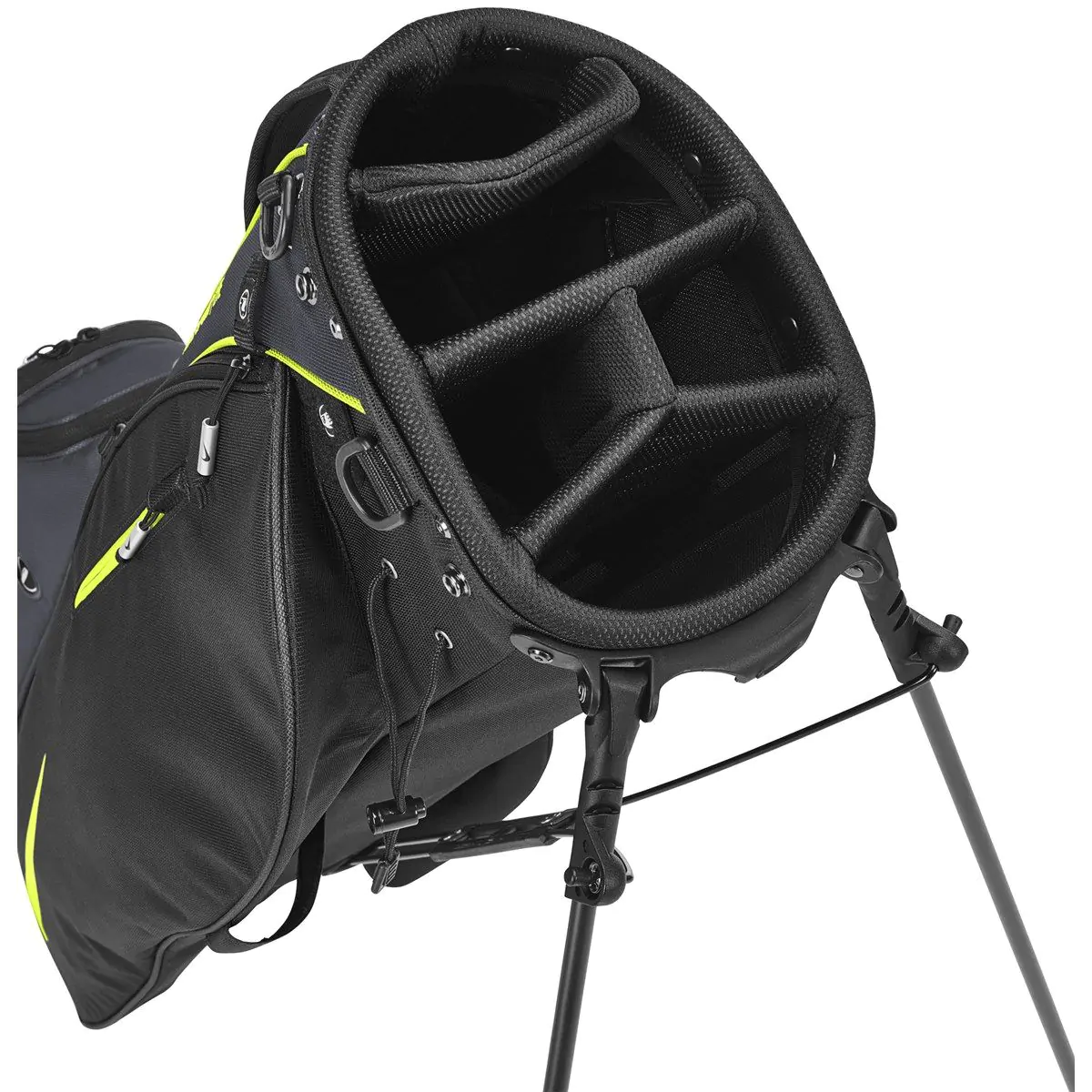 Nike Sport Lite Golf Bag - Black/Anthracite/Volt 5 Nike Sport Lite Golf Bag - Black/Anthracite/Volt - Image 3