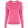 ProQuip AMY Ladies Merino V Neck Sweater - Rose