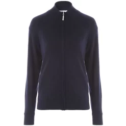 ProQuip CHLOE Ladies Lined Merino Cardigan - Navy