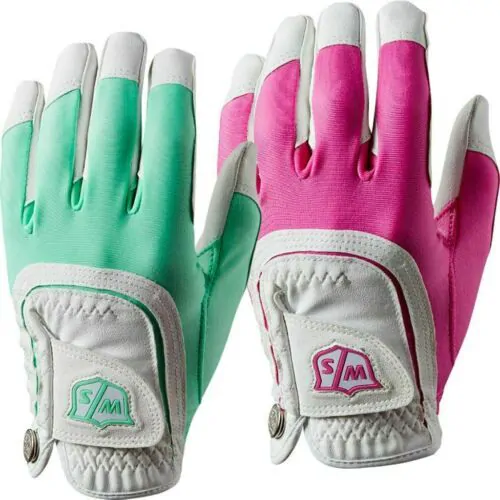 Wilson Staff Ladies Fit All Golf Gloves 3 Wilson Staff Ladies Fit All Golf Gloves