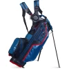 Sun Mountain 2022 H2NO 14 Way Stand Bag - Navy/Cobalt/Red -Fairway Fusion sm 14w ncr 800