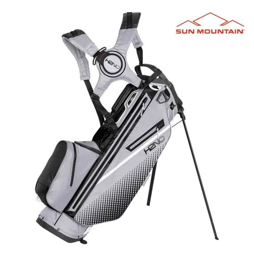Sun Mountain 2023 H2NO 14 Way Stand Bag - Cadet/Black/White