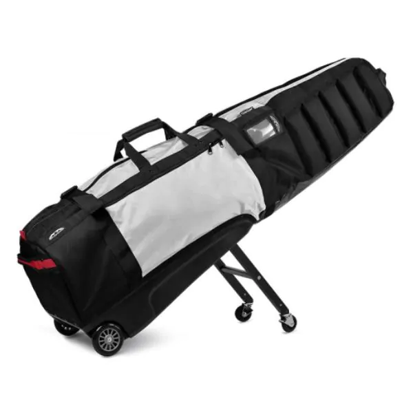 Sun Mountain ClubGlider Meridian Travel Cover - Black/White/Red 3 Sun Mountain ClubGlider Meridian Travel Cover - Black/White/Red