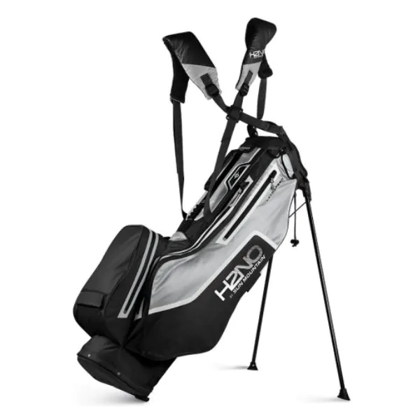 Sun Mountain 2021 H2NO Litespeed Waterproof Stand Bag - Black/Grey/White
