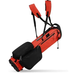 Sun Mountain 2022 Metro SLX Sunday Bag - Black/Inferno