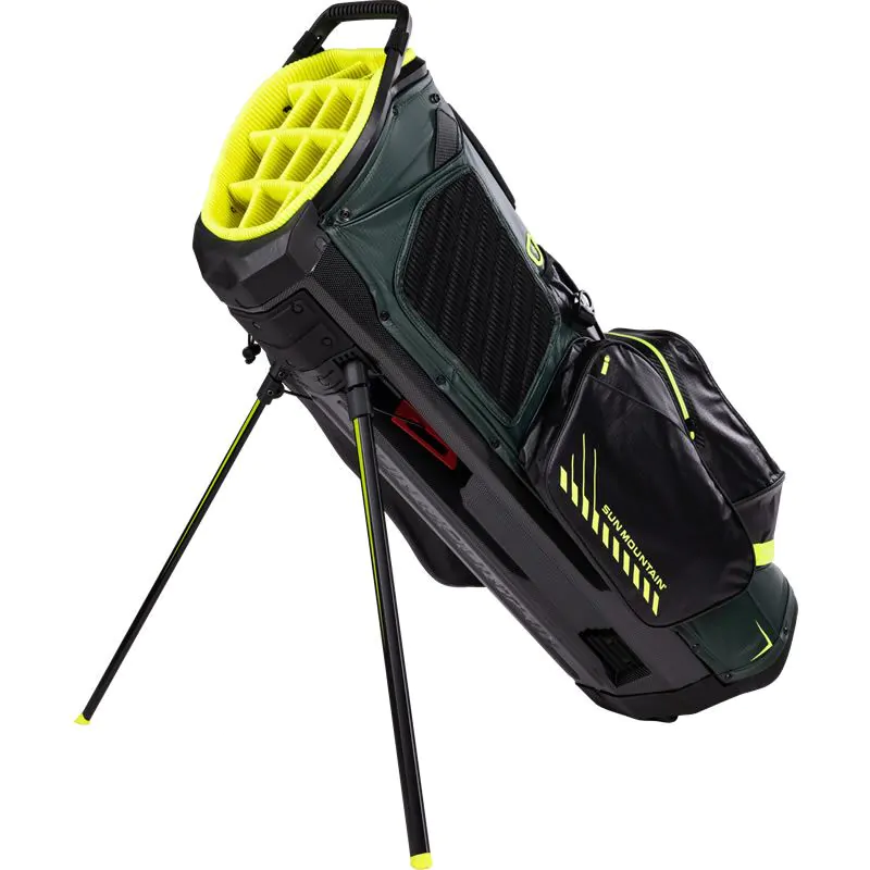 Sun Mountain 2022 H2NO SportFast Stand Bag - Black/Forest/Atomic 4 Sun Mountain 2022 H2NO SportFast Stand Bag - Black/Forest/Atomic - Image 2