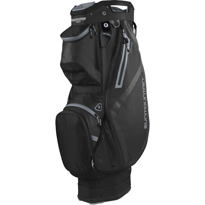 Sun Mountain 2022 Stellar Cart Bag - Black 3 Sun Mountain 2022 Stellar Cart Bag - Black