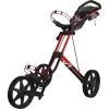 Sun Mountain 2022 SpeedCart V1R Push Cart - Black/Fire Red -Fairway Fusion sm v1r bf 800