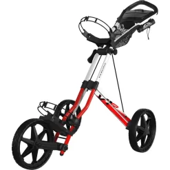 Sun Mountain 2022 SpeedCart V1R Push Cart - Fire Red/White