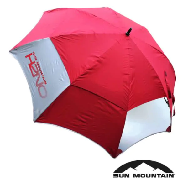 Sun Mountain 2021 Vision Golf Umbrella - Burgundy 3 Sun Mountain 2021 Vision Golf Umbrella - Burgundy