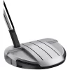 Taylormade Spider GT Rollback Silver Small Slant Putter -Fairway Fusion spider gt rollback silver short slant putter profile view